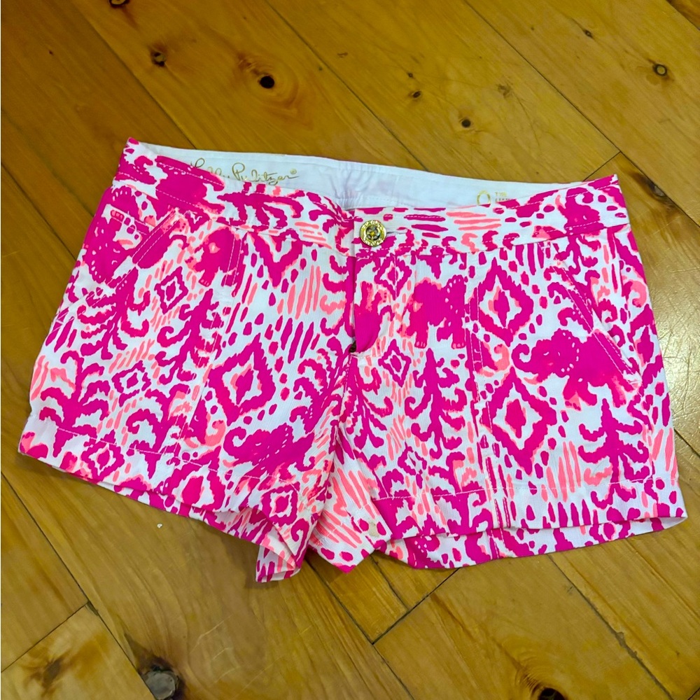 Lilly Pulitzer Walsh Shorts size 0